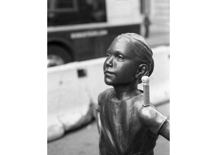 Defiant Girl with Tweety - NYC