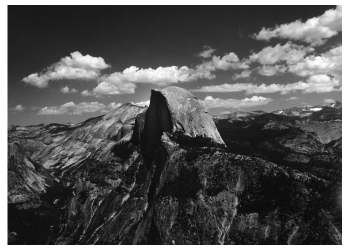 Halfdome from Glacier Point