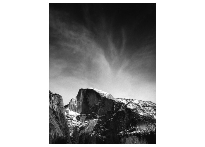 Halfdome in Februrary