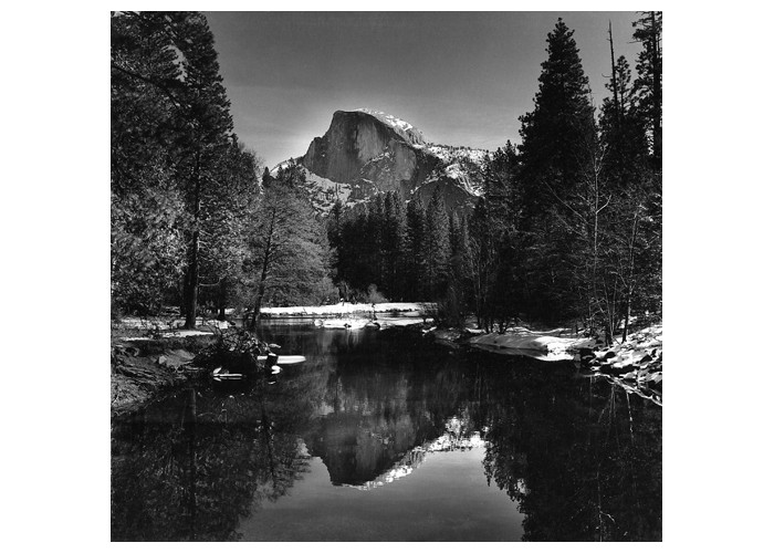 Reflection of Half Dome in Merced River