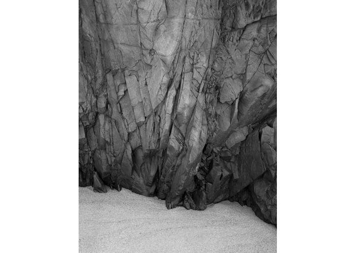 Rock Face Garrapata Beach