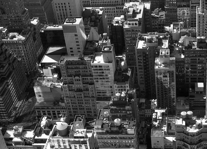 View from the Top of the Rock- NYC
